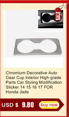 Car Auto Modified Headlamp Door Handle Interior Dashing Sticker Strip Decoration Accessories 13 14 15 16 17 18 FOR Honda Jade