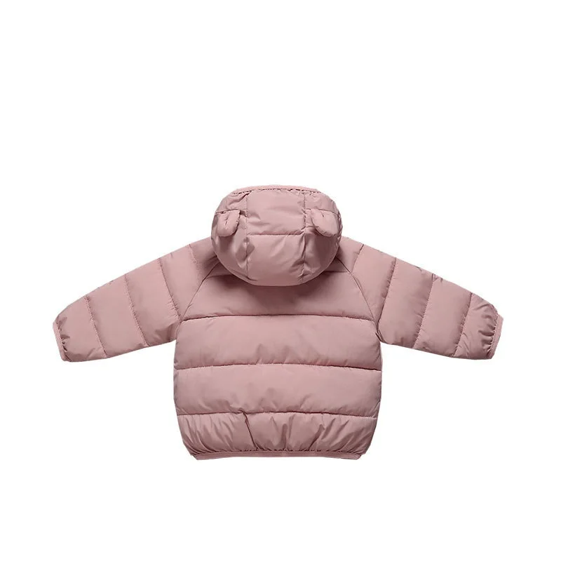 COOTELILI  Autumn Winter Baby Boys Jacket Cotton Thick Kids Girls Parkas Bear Winter Clothes For Baby Boy Warm Coat Children  (5)