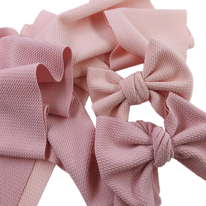 New Rainbow Pre Cut Strips 5x60&quot/Roll Plain Dyed 230g Bullet Textured Liverpool Bubble Fabric For Making Hair Bows | Дом и сад