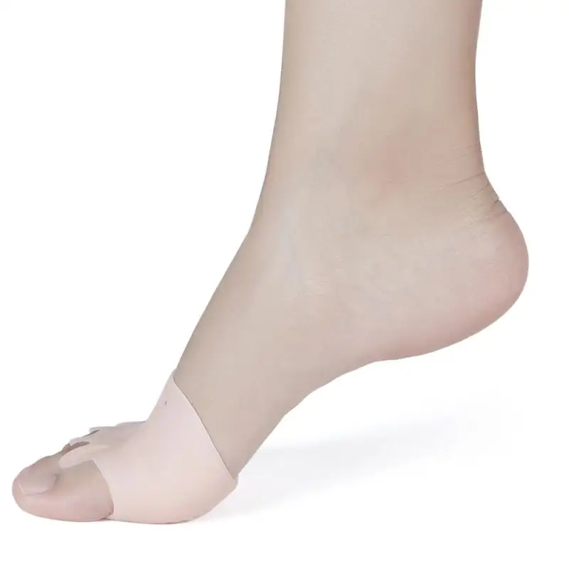 Toe Foot Corrector Pain Relief Corrector Braces Toes Separator Feet Care Tool Five Holes Hallux Valgus Orthodontic Braces