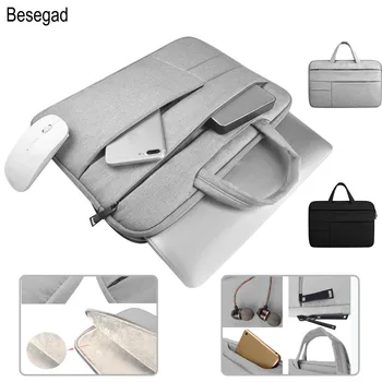 

Besegad Portective Laptop Carrying Storage Laptop Bag Sleeve Handbag Case Cover Pouch for MacBook Air Pro Xiaomi 13 13.3 15 inch