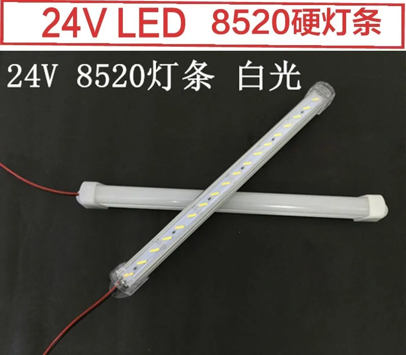 Fanlive 50 шт. очень яркий 1 м жесткого бар огни DC12V 72 SMD8520 Алюминий светодио дный кухонная полоска кабинет свет под алюминиевый профиль