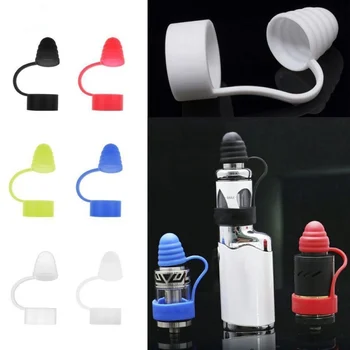 

Universal Anti-dust Mouthpiece cap cover Silicone Vape Band Rings Mouthpiece Dust Cap Cover RTA RDA Tank