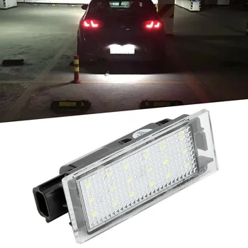

Car License Plate Lights Auto 2Pcs ABS For Renault/Megane/Lagane Parts