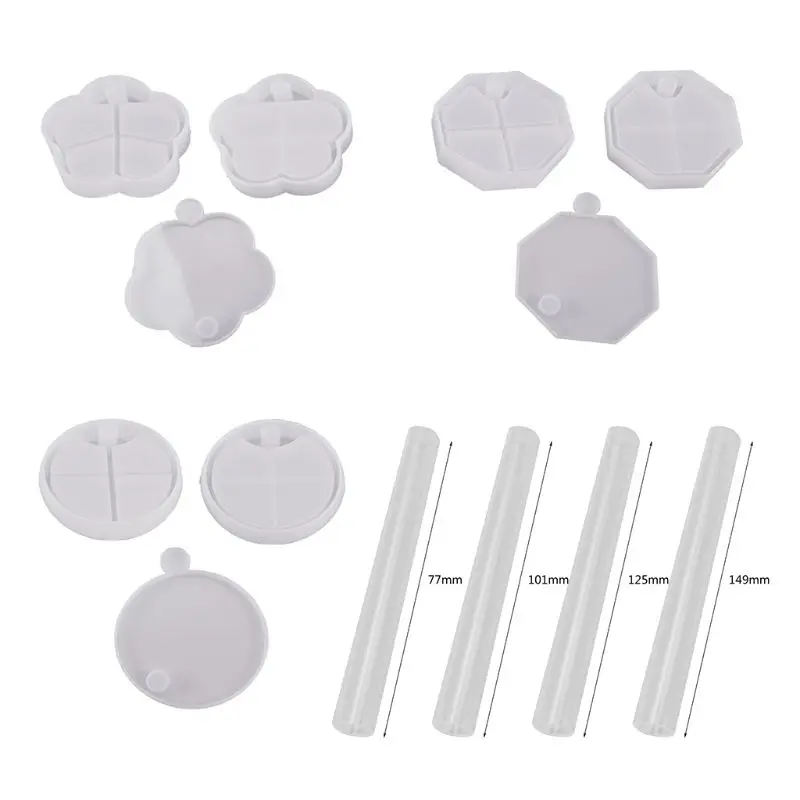 

Crystal Epoxy Resin Mold Rotating Overlapping Multi-layer Jewelry Storage Box Casting Silicone Mould DIY Crafts Making Tools