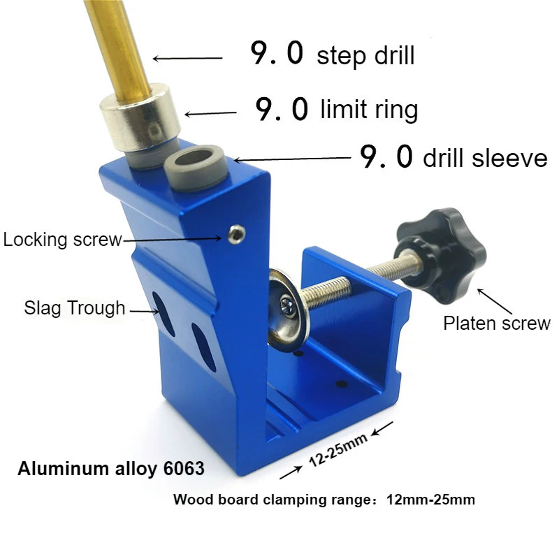 9mm-Pocket-Hole-Puncher-jig-kit-Mini-Style-Pocket-Hole-Jig-Kit-For-Wood-Working-Step