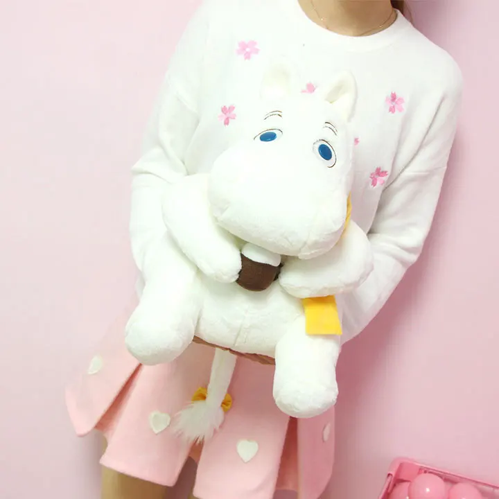 40 см пары Moomin and Snork maiden плюшевая игрушка мягкая игрушка кукла куклы Животные куклы, детский подарок Рождество