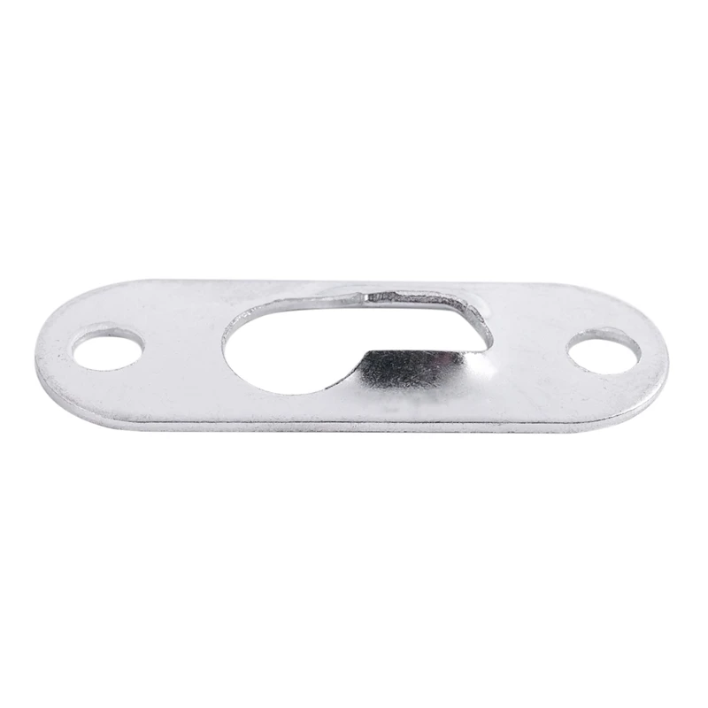 Promotion! Glass Mirror Picture 4mm Mounting Hole Hanging Plate Bracket 50 Pcs