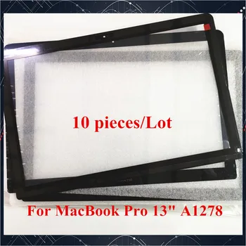 

10PCS/Lot New Front LCD A1278 Glass Cover for MacBook Pro Unibody 13" A1278 Display Glass with Adhesive 2008 2009 2010 2011 2012
