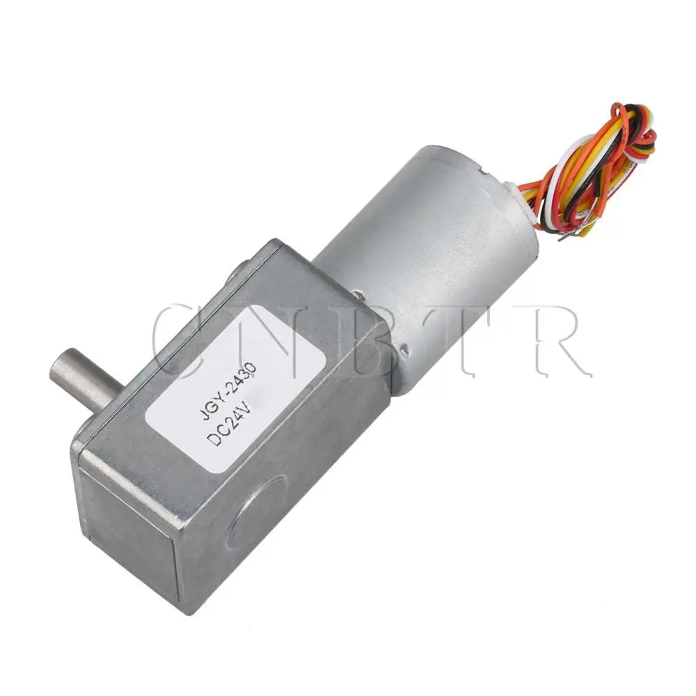 

CNBTR Metal DC24V Worm Gear Motor Self-Locking Brushless 18RPM JGY370 Parts