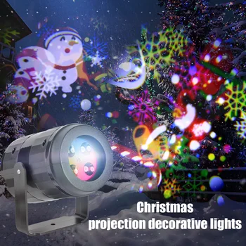 

Super Bright Christmas Laser Projection Lamp Decorative Rotating LED Light Waterproof Outdoor Room Romantic Light for New Year