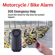 

Waterproof Remote Control Bike Motorcycle Electric Car Vehicle Security Wireless Remote Control Vibration Detector Alarm Sensor