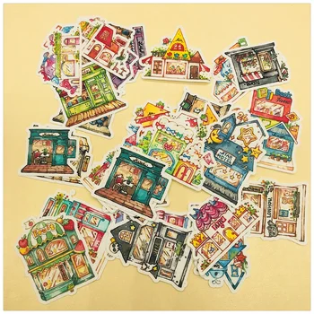 

33Pcs/Bag Vintage Sweet Honey Hotel Inn Sticker DIY Craft Scrapbooking Album Junk Journal Planner Decorative Stickers