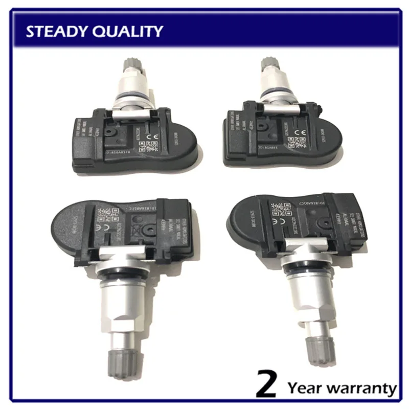 

Датчик давления в шинах для Hyundai KIA, датчик контроля давления в шинах 52933-F2000, 52933-D4100, 4 шт.