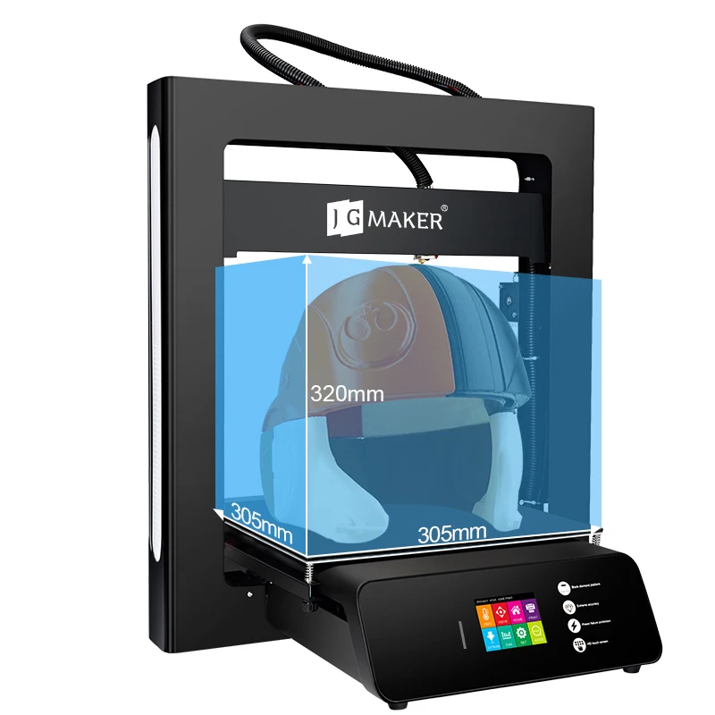 JGMAKER JGAURORA A5S FDM 3D принтеры легкая сборка 32 бит материнская плата с постройкой