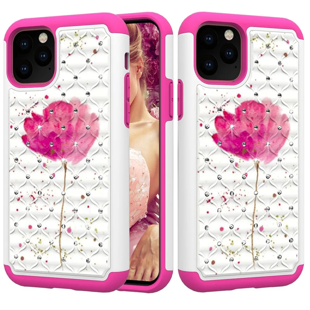 Dream Crystal Style Phone Case For iPhone 11Pro Max Dirt-resistant Slim Fashion Soft Cases Shockproof Dust-proof Phone Case