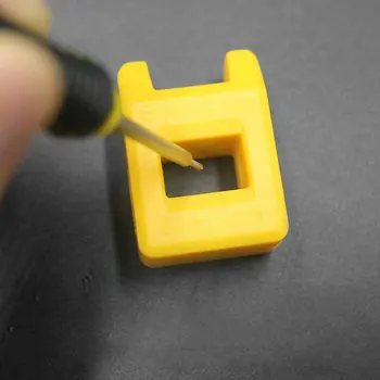 

Portable 2-in-1 Screwdriver Bit Head Demagnetization Tool Manual Screwdriver Demagnetizer Magnetizer Mini Degausser
