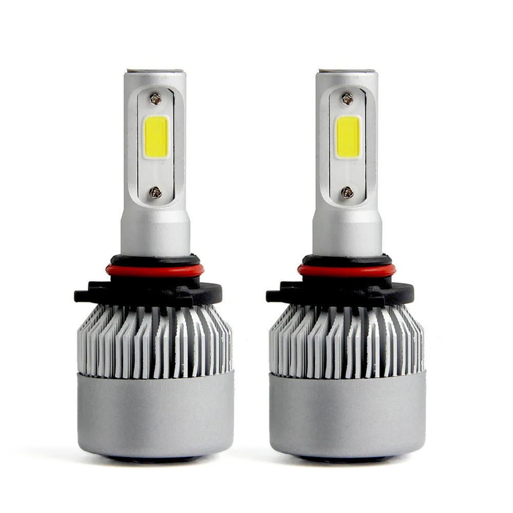 CARPRIE Автомобильные фары горячая Распродажа 110 Вт 9005 9006 COB светодиодный 16000лм автомобильный комплект фар фары 6000K 9722