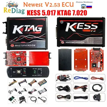 

Newest V2.25 KTAG V7.020 4LED With GPT Unlimited Token ECU Programming Tool KESS V2.53 V5.017 Upgrade KTM100 EU Red Online