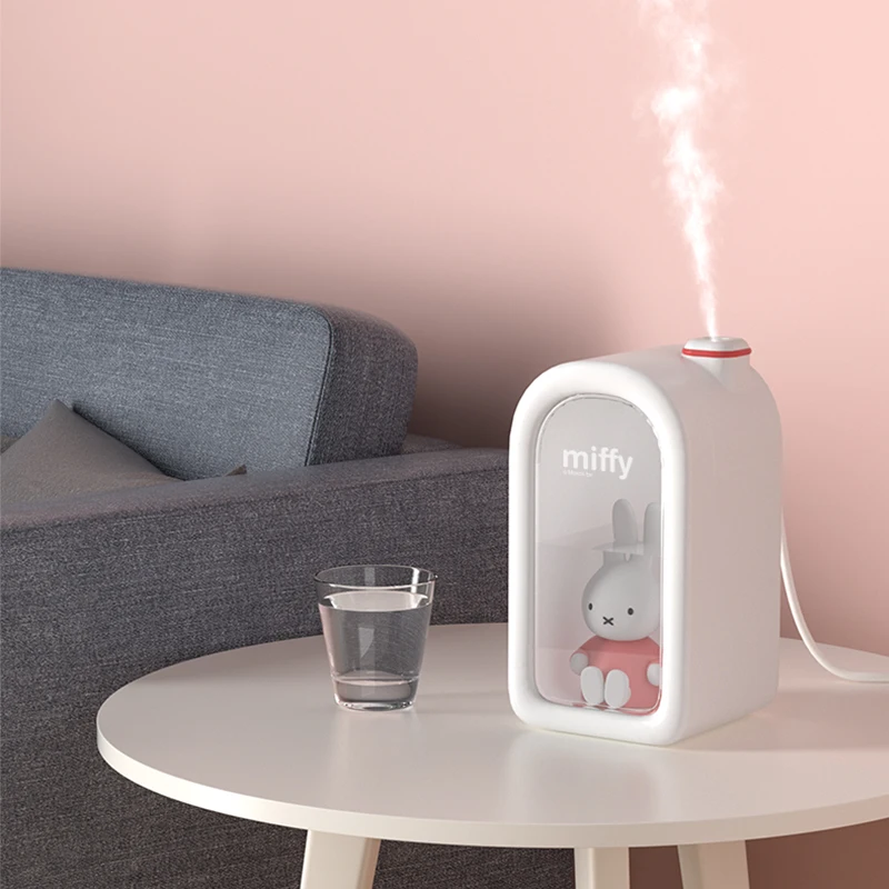Miffy models doll humidifier small home bedroom mute office desktop baby pregnant girls gift dormitory students air conditioning doll humidifier