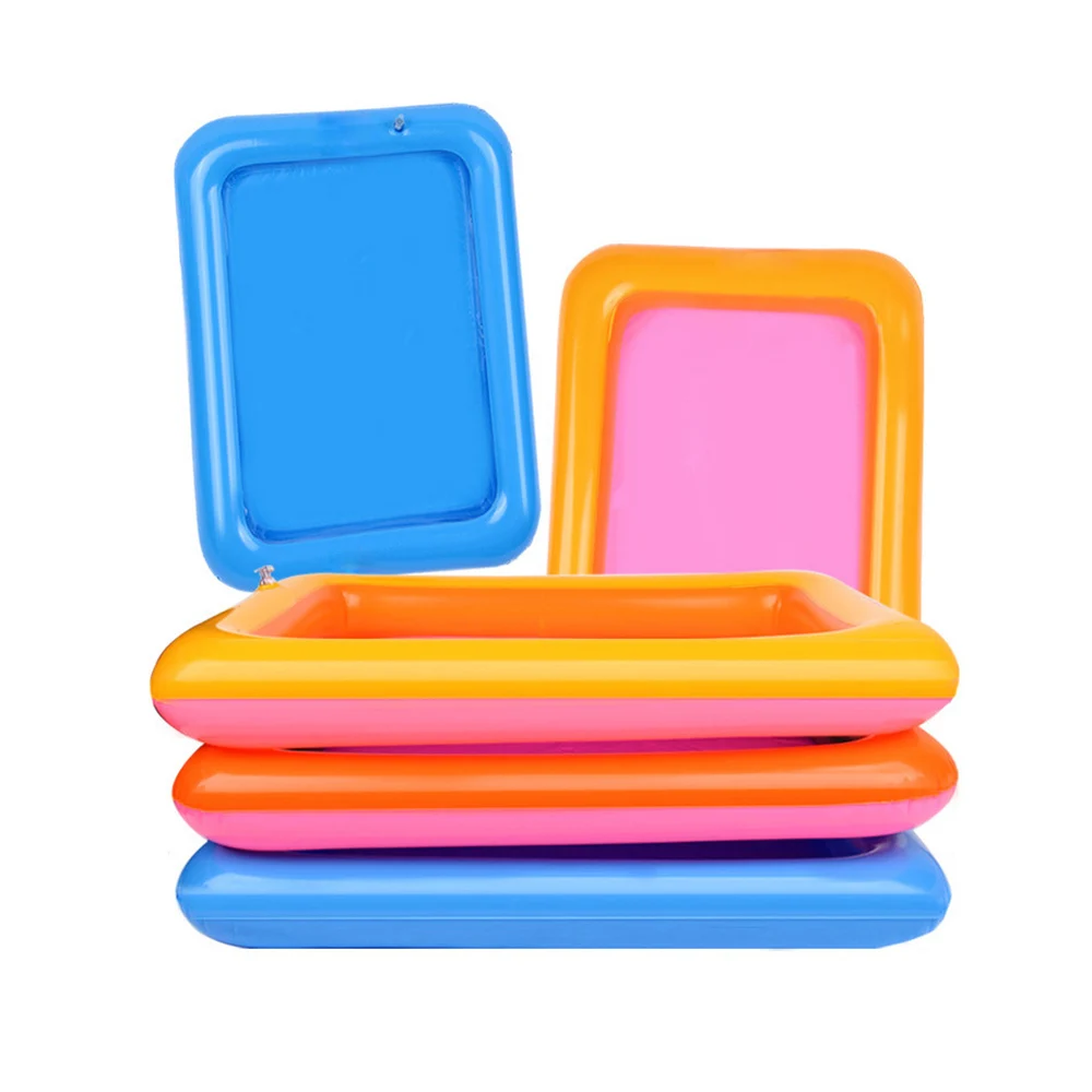 

Inflatable 60 * 45cm Sand Table Educational Toy Beach Sandbox Magic Playing Sand Box Sand Beach Mold Inflatable Toy