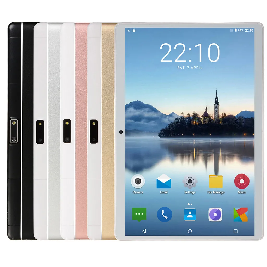 Лучшая цена 10.1дюймов планшет Android 8,1 1 Гб+ 16 Гб десять ядер wifi HD для фотоаппарата, планшета, ПК компьютера высокого качества покупки