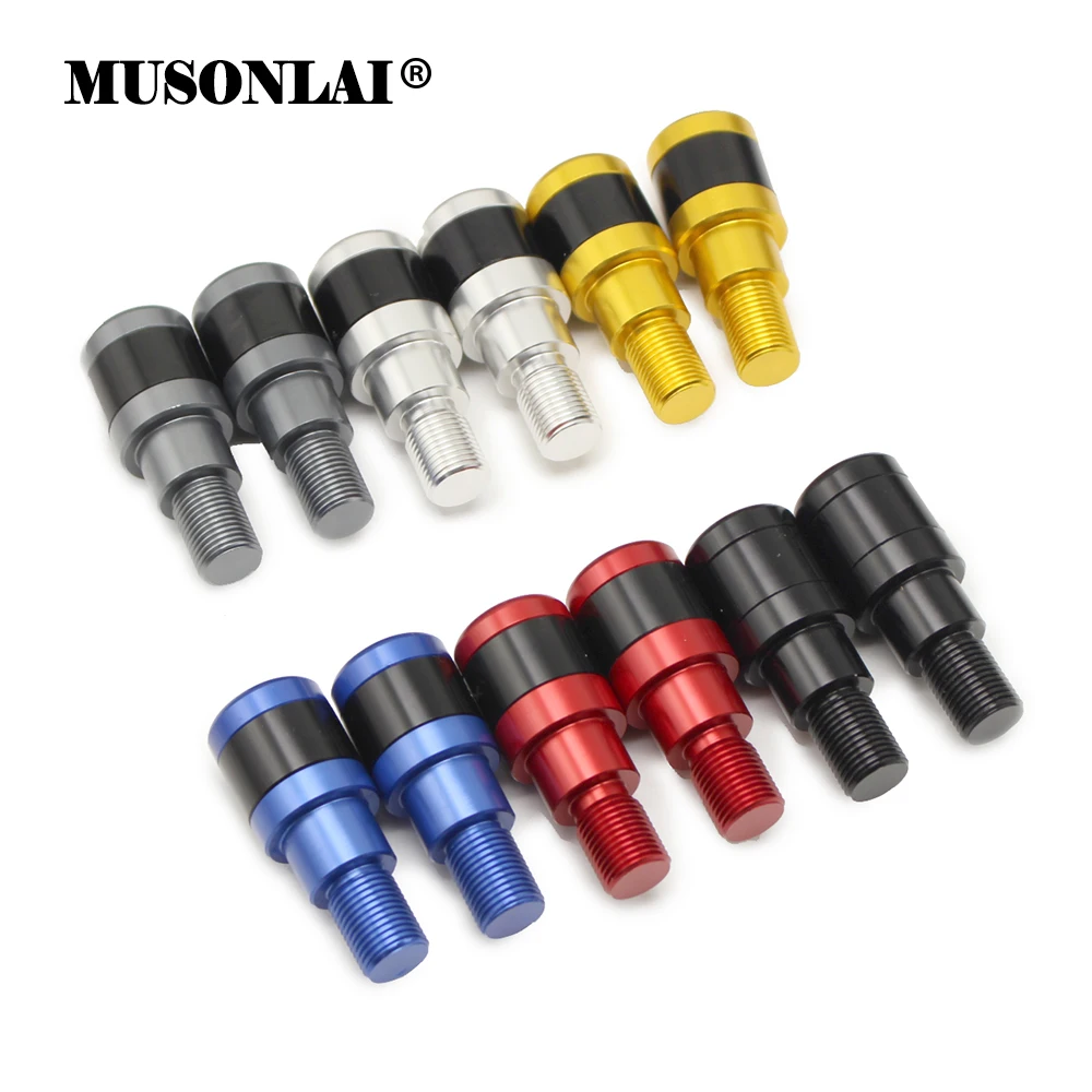 Per Yamaha T-Max Tmax 500 530 Estremità Del Manubrio Del Motociclo Manopole In Alluminio Billet Cnc Manopole Tappi Di Protezione