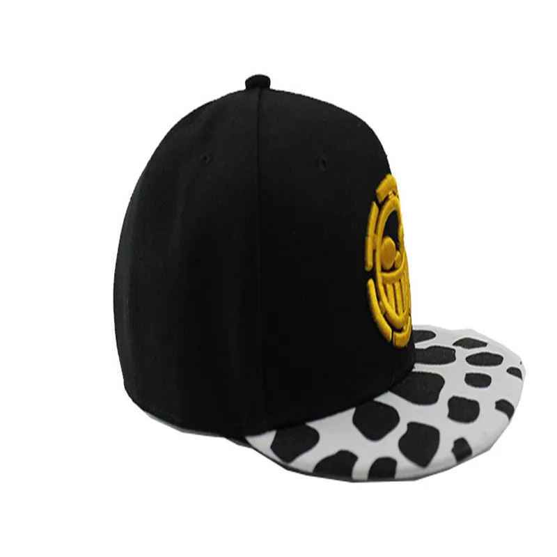 Hot Anime ONE PIECE Trafalgar Law Anime Hero Hat Cosplay Costume Baseball Cap Visor Cap Adult Hats Accessories Gift