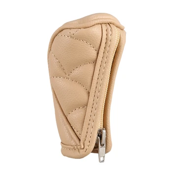 

Manual Car Shifter Gear Shift Knob Skid proof Cover Protection Beige