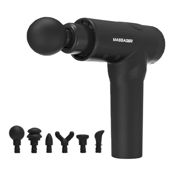 

High Power Muscle Massage Gun High Speed Vibration Massager Theragun After Fitness Decompose Lactic Acid Relief Pain Relax Body