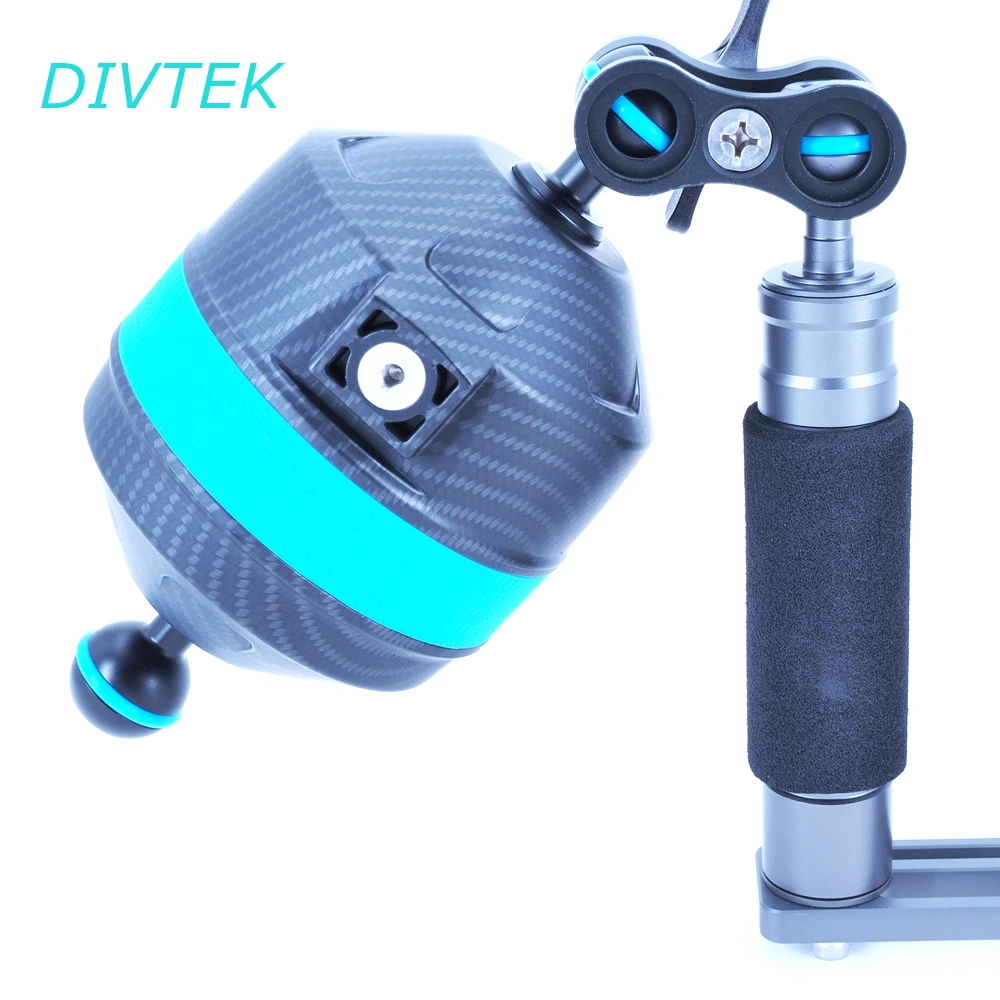 DIVTEK Mega Float Arm S D95-110 Diving Buoyancy Arm Bracket With Nauticam Bayonet Mount for Divtek Float Arms