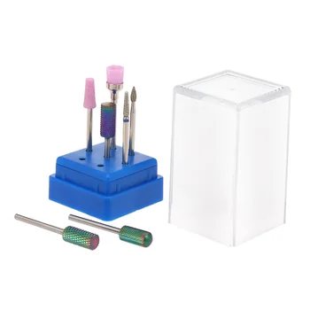 

Tungsten Carbide Diamond Nail Drill Bits Set 7Pcs Manicure Pedicure Nail Art Tool for Nail Polish Nail Art Tool