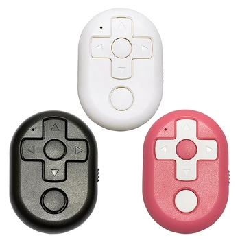 

New Wireless Bluetooth Remote Control Button Stick Selfie Shutter Self-Timer Camera for iphone Android Phone(Black)