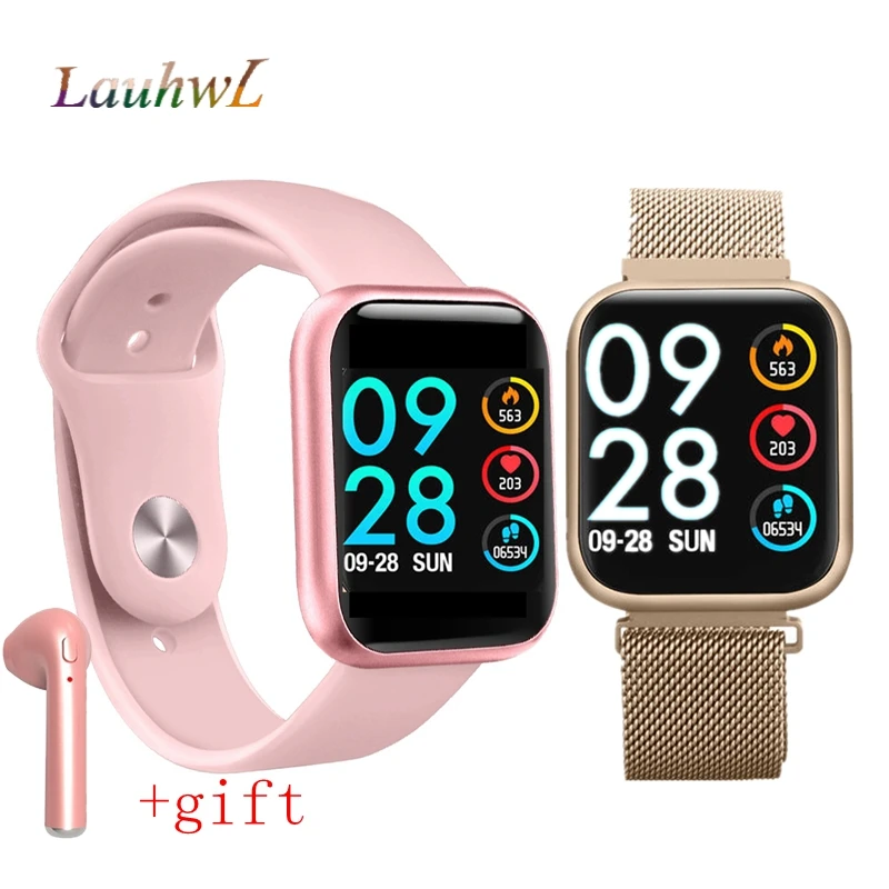 

P80 SmartWatch Touch Screen IP68 Waterproof P70 Smart watch Men Heart Rate Fitness Bracelet Women for Iphone PK IWO 8 lite