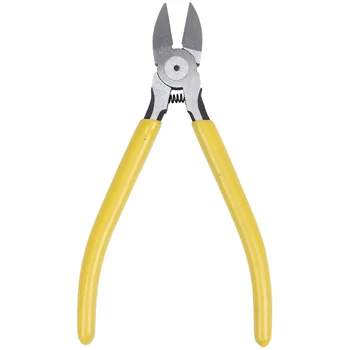 

6" Yellow Plastic Coated Grip Diagonal Pliers Wire Side Cutter