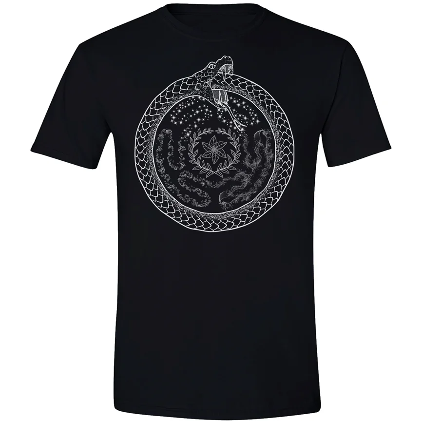 Hecate Wheel Ouroboros Witchcraft Wiccan Pagan Clothing Hekate Samhain T Shirt Tops New Unisex Funny Tee | Мужская одежда