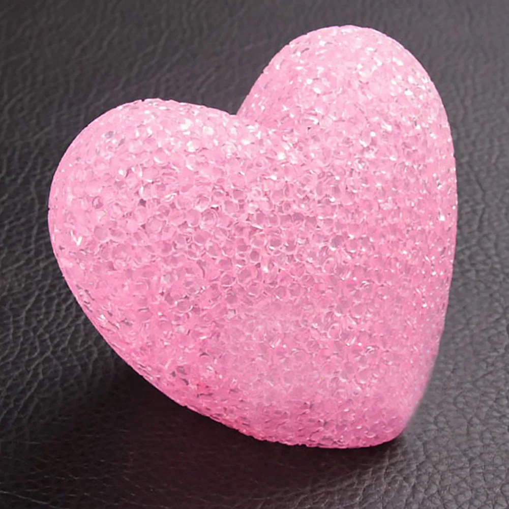 Pink 14cm Декоративное романтичное любовное сердечко для спальни, энергосберегающий светодиодный портативный светильник для бара, Дня Святого Валентина, для Свадебного Шоу, подарки - Испускаемый цвет: Pink 14cm