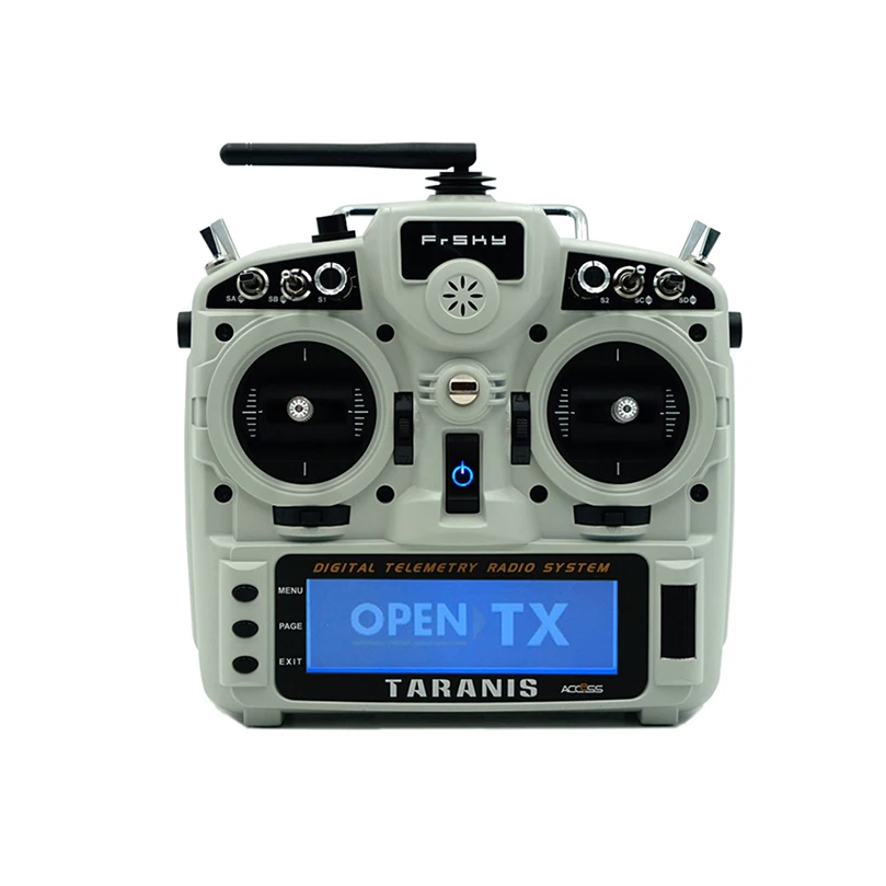 FrSky Taranis X9D Plus 2,4G 24CH доступ ACCST D16 передатчик совместимый ACCST D16 приемник доступа для DIY FPV RC Гонки - Цвет: Grey Mode1