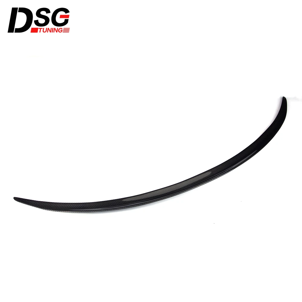 Carbon Fiber AMG Style Auto Car Rear Trunk Spoiler Wing for Mercedes-Benz E Class W238 C238 E250 E400 E500 E550 - Цвет: gloss black
