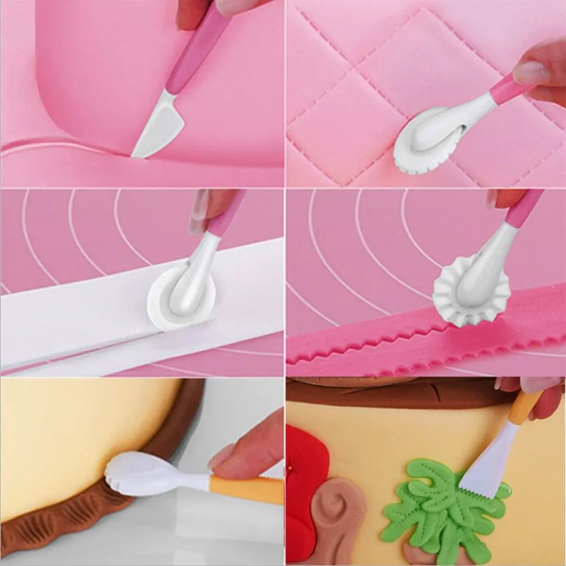4PCS Modelling Tools Set Cake Decorating Baking Pastry Carve Pen Sugar Craft 4PCS Modelling Tools Set Cake Decorating Baking Pastry Carve Pen Sugar Craft
