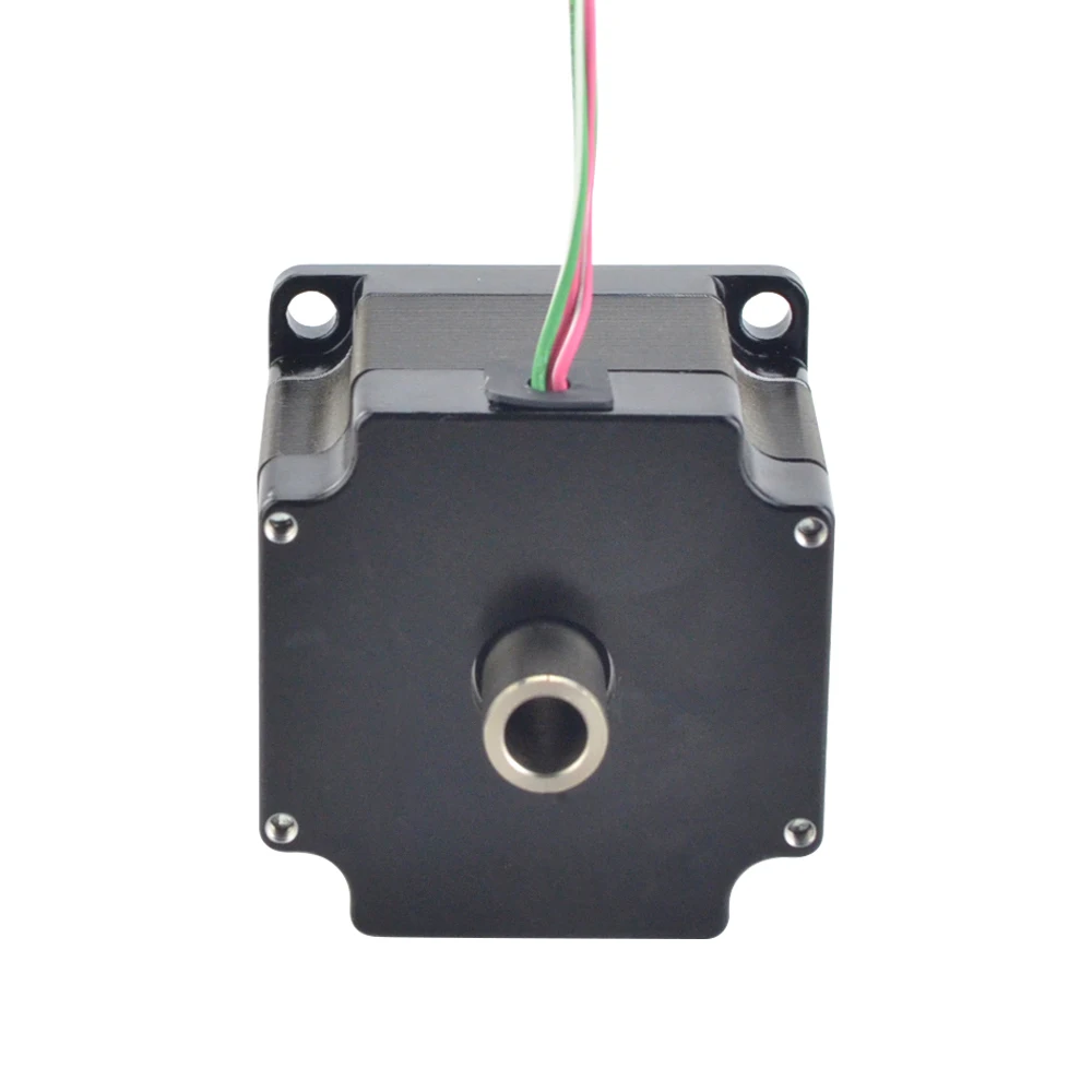 STEPPERONLINE Nema 23 스텝퍼 모터, 듀얼 샤프트 중공 샤프트, CNC 타각기 스테핑 모터, 0.78Nm 2A, 57x57x45mm