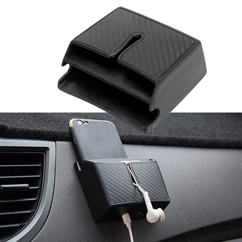 

1pc Car Phone Organizer Interior Storage Box Pouch Bag Case Holder Accessories