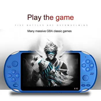

X12 5.1 Inch Handheld Video Game Console 8GB PSP FC GBA NES Built-in 10000 Game Console Game Console For FC GB GBA GBC MD PS