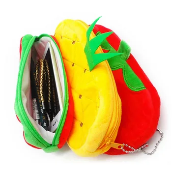 

Children Coin Purses Fruits Series Watermelon Strawberry Cactus Gift 2020 Plush Wallet Kids Stationery Storage Bag