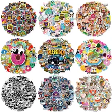 

50pcs Friends TV Show Letter Anime Vintage Paster Gift Toy Funny Decal Scrapbooking DIY Phone Laptop Stickers Gifts ZC
