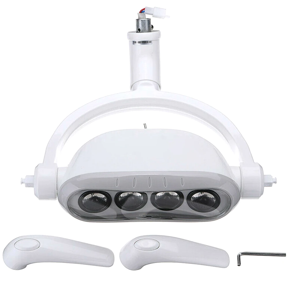 

Dental Chair Light Unit Teeth Care 6300K 15W Shadowless Easy Install LED Induction Lamp Oral Tool Parts Removable Handle