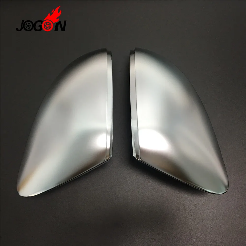 US $62.10 Abs Chrome Matte Side Wing Rear View Rearview Mirror Cap Cover Trim Case Shell For Vw Volkswagen TRoc TRoc 2018 2019