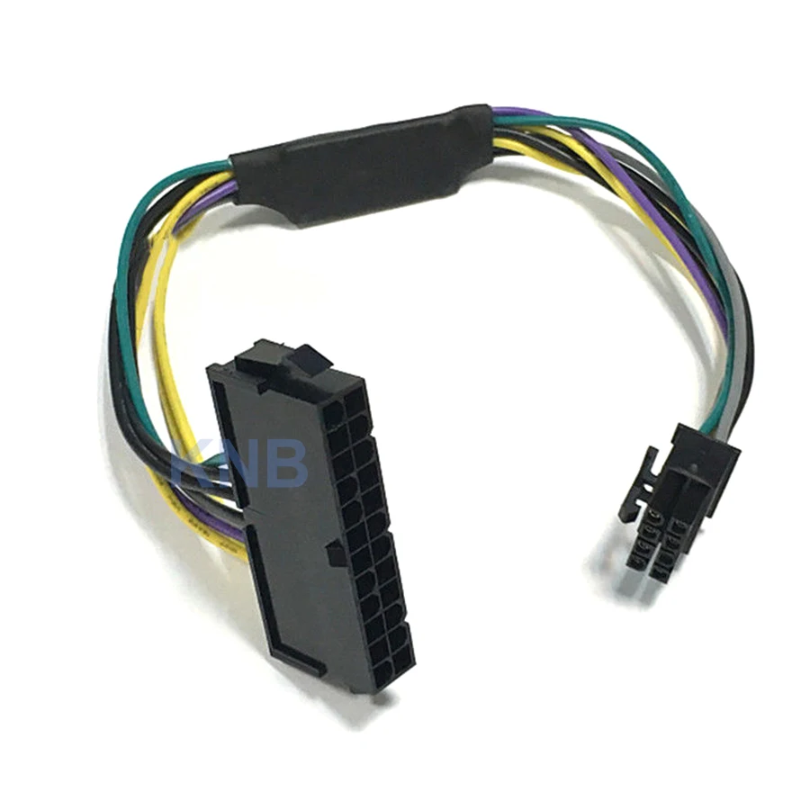 30 см 24 Pin to 8 ATX PSU кабель адаптера питания для DELL Optiplex 3020 7020 9020 Precision T1700|Компьютерные