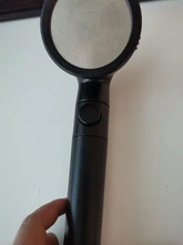 Shower-Head ANION-FILTER Massage Bathroom Rainfal High-Pressure Adjustable Black Zhangji