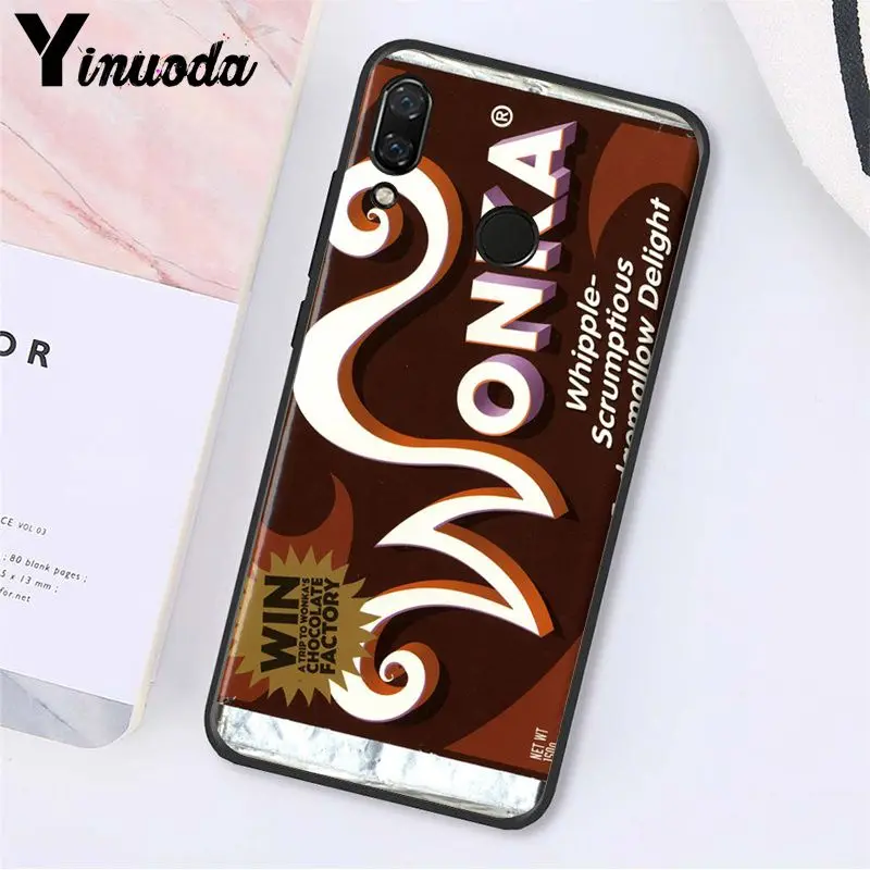 Yinuoda Wonka Bar Золотой Тикет Alpen Золотой шоколадный чехол для телефона для Xiaomi Redmi Note 7 5 4 Redmi 5plus 6A Note8 4X Note8Pro